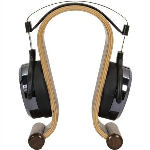 Wooden Headphone Stand Display Tabletop Holder for Headsets (Deco Gear) - Picture 6 of 13